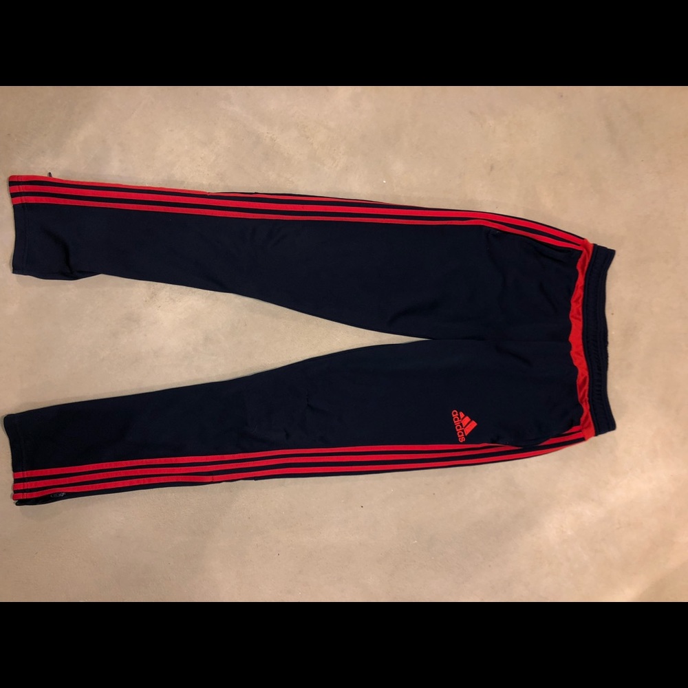 adidas tiro ‘15 BOYS XL navy + red sweatpants